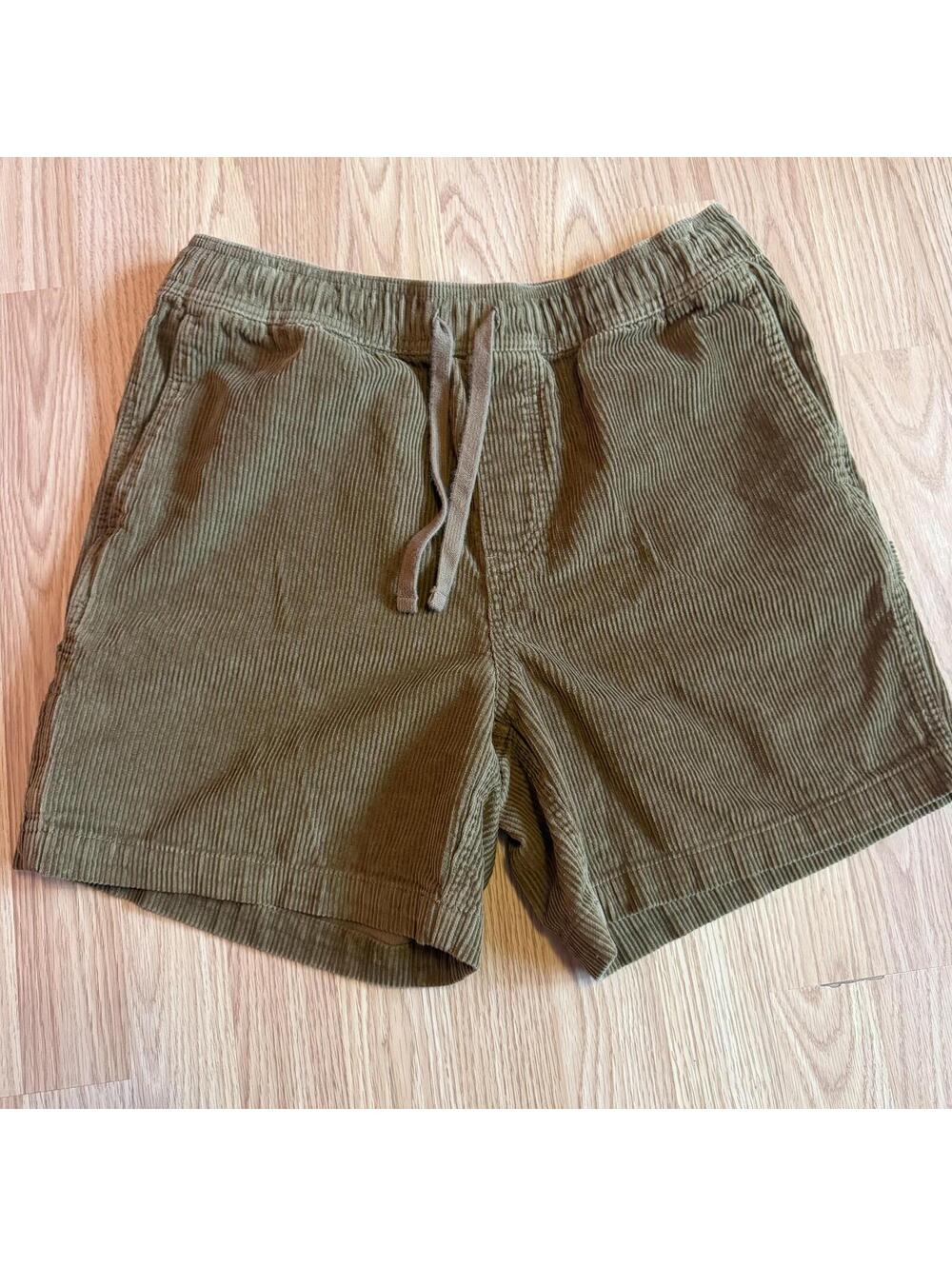 Original Use Brown Corduroy Shorts Summer Mens Medium